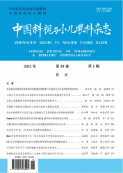 中国斜视与小儿眼科杂志（2021年01期）